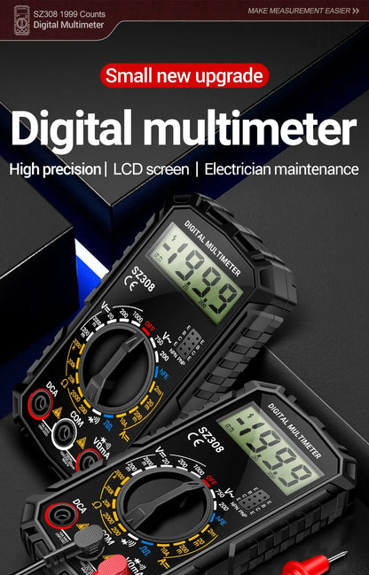 ANENG SZ308 digital multimeter med VD802-spänningspenna