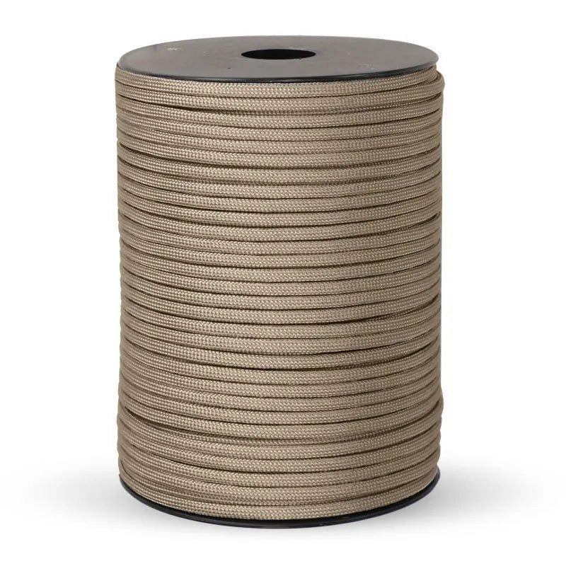 100/50M 550 Military Standard 9-Core Paracord Rope 4mm Outdoor Parachute Cord Survival Umbrella Tent Lanyard Strap Clothesline