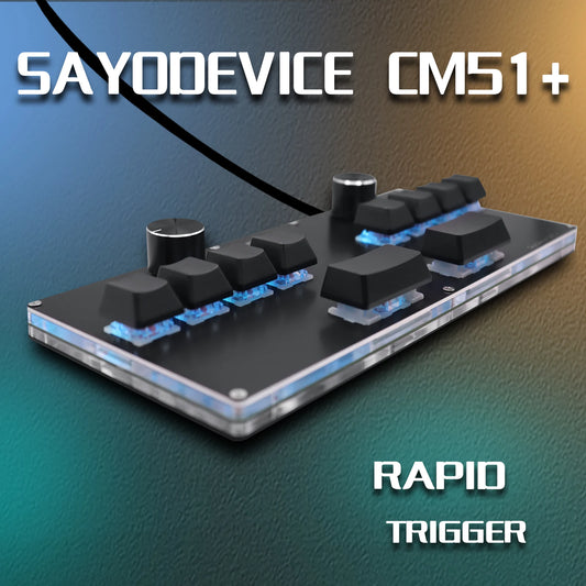 CM51 SayoDevice OSU DJ MAX Mekaniskt Minitangentbord