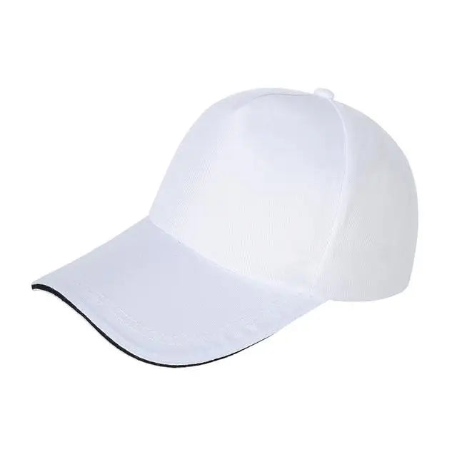 Anpassningsbar Keps Eget Logotryck Brodyr – 14 Färger Polyester/Bomull Justerbar Unisex Fri Design Gratis Tryck Profilkläder
