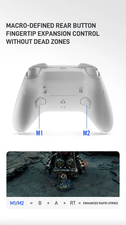 Flydigi Direwolf 4 Wireless Gamepad Controller Wired Gaming Console Support PC /Switch/Phone/Tablet Computer Video Gaming Player