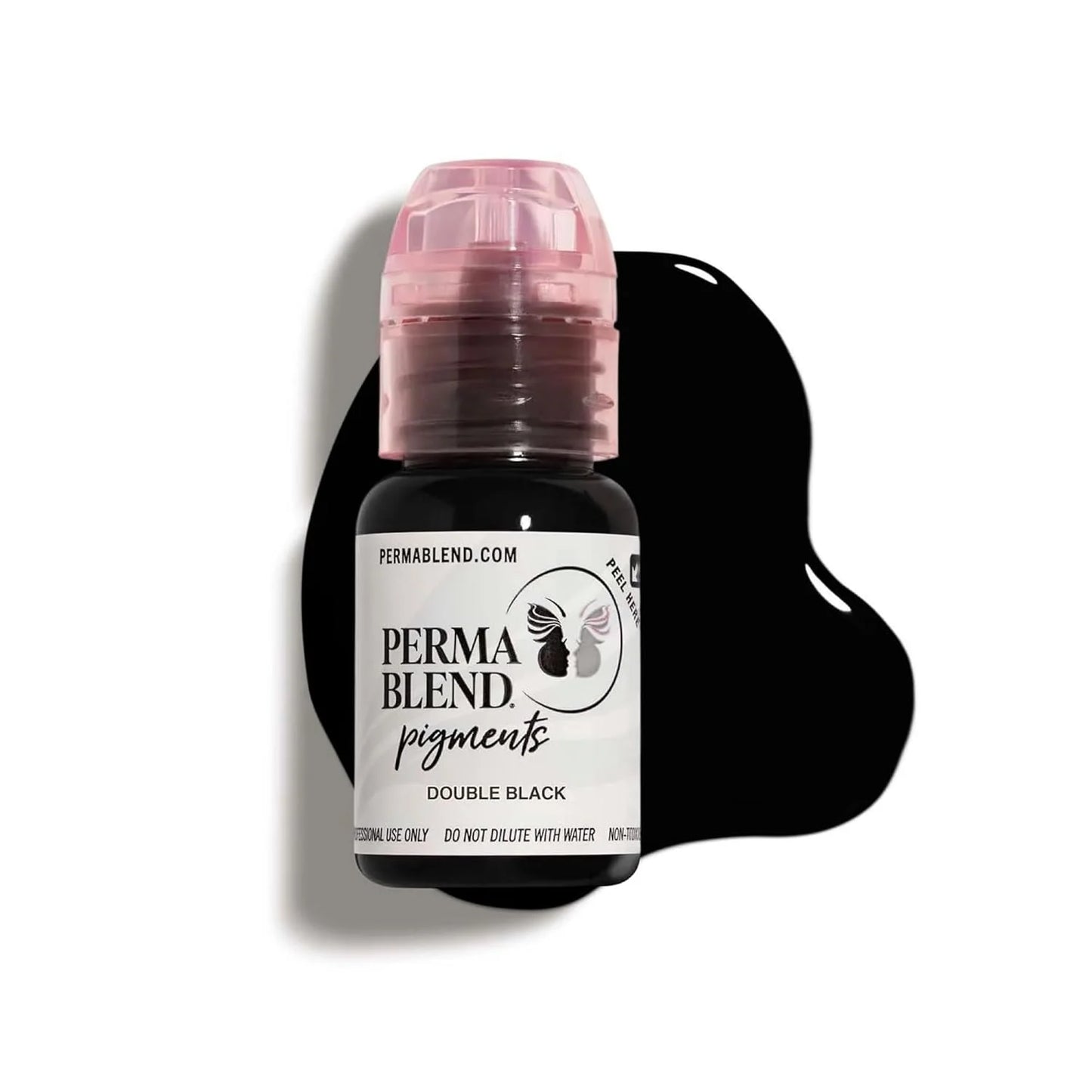 15ML 0.5oz Permanent Makeup Pigment - Long-lasting Professional Tattoo Ink for Microblading Eyebrow & Lip Tattoo Supplies