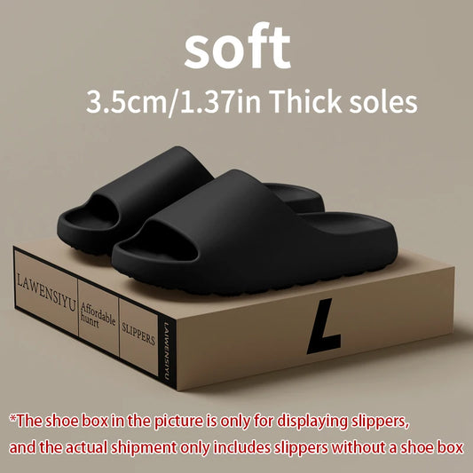 Herr Tofflor EVA – Halkfria Tjock Sula Inomhus & Utomhus Slides | Storlek 36–49 | Svart, Grön, Beige & Khaki