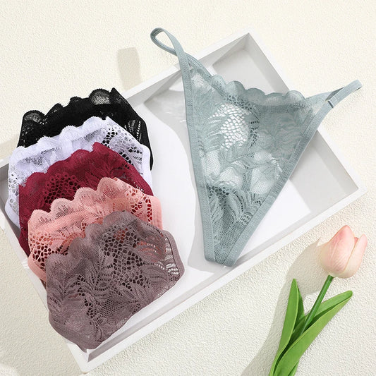 G-string i 6-pack för dam med låg midja