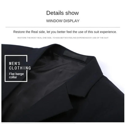 Men Suits Sets High Quality For Wedding Elegant 2 Pieces Jackets Pants Stretch Blazers Tailored Formal Full 2025 Costume