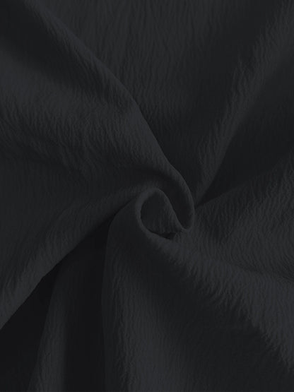 Dam Wide Leg Byxor Knälång – Elastisk Midja Dragsko Casual Vår/Sommar, 5 Färger S–XXL
