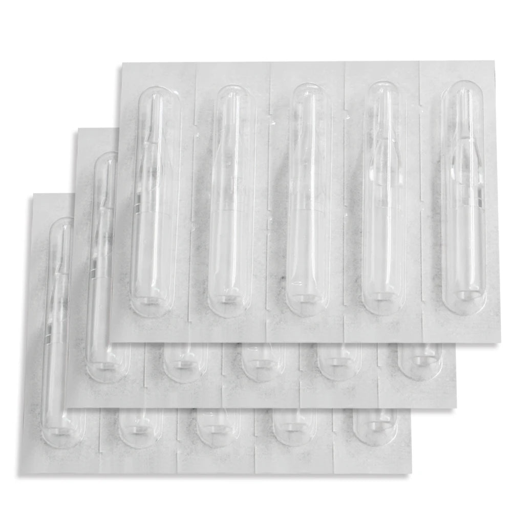 Tattoo Needle and Tips Set 50pcs Disposable Tattoo Needle with 50pcs Sterilized Tattoo Tips Tattoo Kit for Tattoo Machine Supply