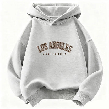 Casual Fashion Los Angeles California Letter Hoodie Kids Children's Sweatshirt Hoody Boys Girls Autumn Winter Hoodies