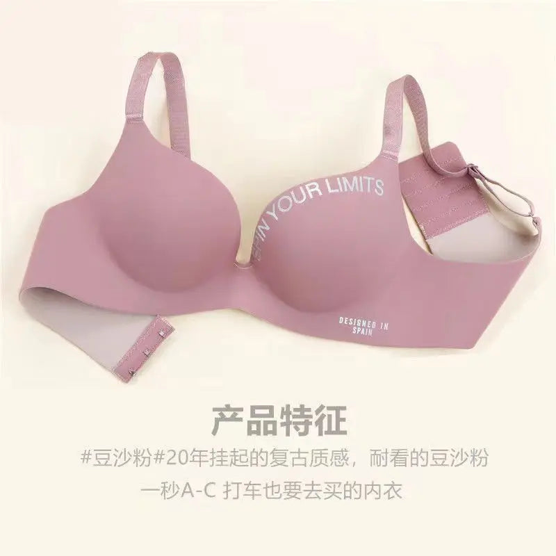 Dam Sömlös Blomtryckt BH – Push-up Trådlös Samlande Bralette 2026, 8 Färger S–XXL