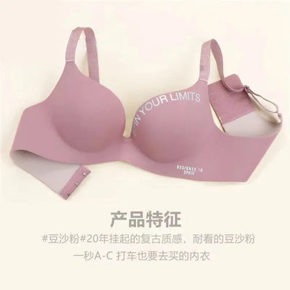 Dam Sömlös Blomtryckt BH – Push-up Trådlös Samlande Bralette 2026, 8 Färger S–XXL