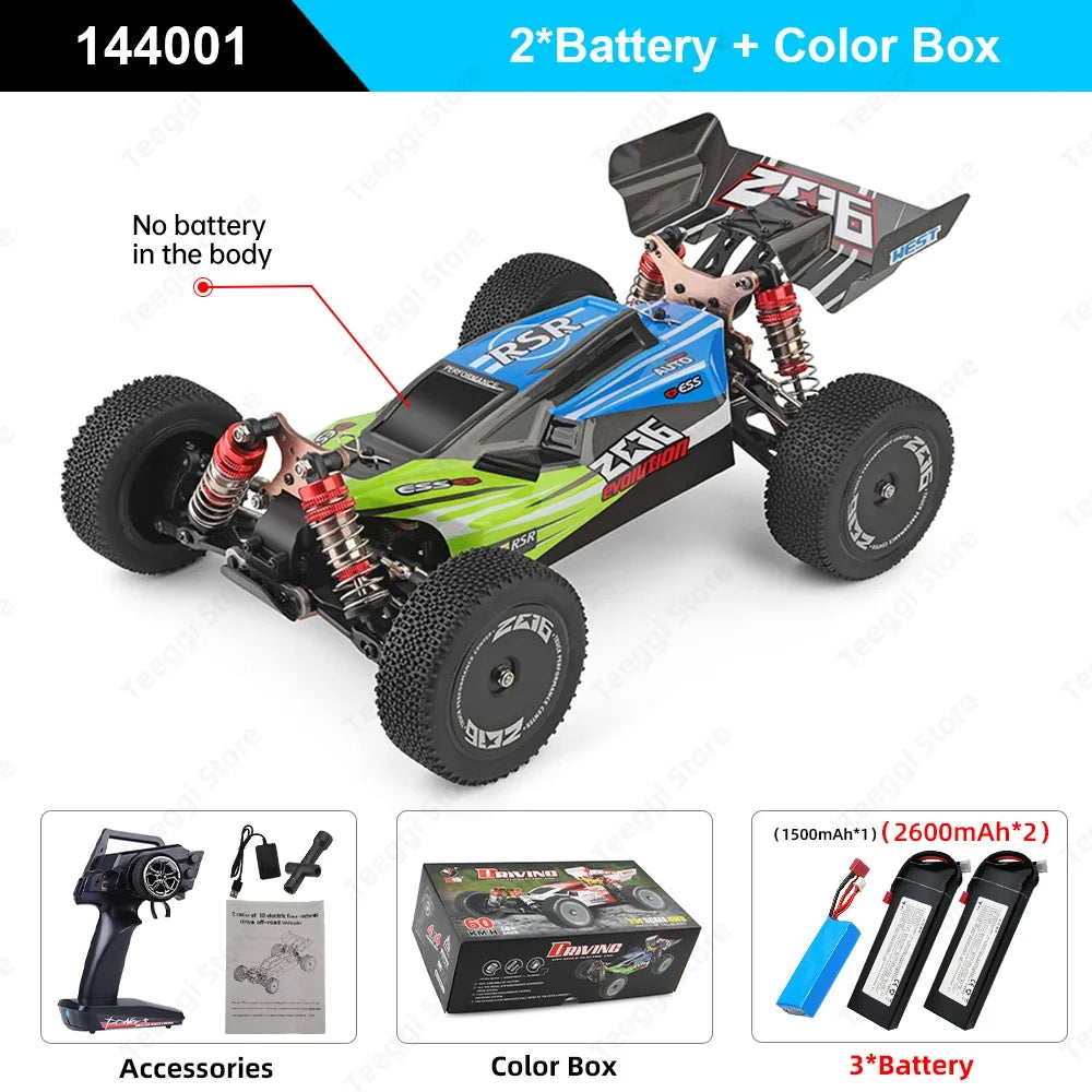 WLtoys 144001 1:14 4WD High Speed Racing Rc Car 12428 1:12 Off-Road RC Car 12402A Remote Control Drift Racing Cars Toys For Kid