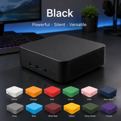 Intel Core i9 10980HK Ultra Compact Mini PC 16GB RAM 2TB M.2 SSD WiFi6 BT5.2 4K Display Gaming Office Workstation Pro