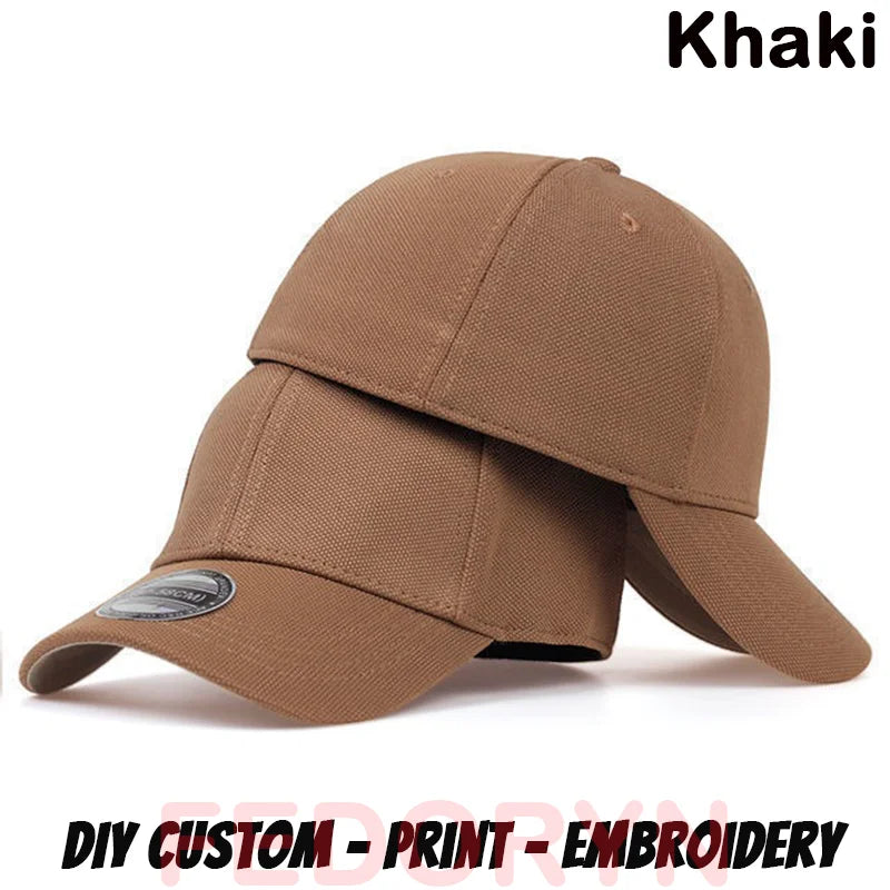 FEDORYN Helsluten Keps Anpassad Brodyr Tryck – 8 Färger Polyester/Bomull Unisex Solskydd Grossist Dropshipping Profilkläder