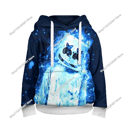 Fortnite Hoodie Barn & Vuxna – 3D-tryckt Animerad Pullover Polyester Casual Streetwear Storlek 110–160cm + Vuxenstorlekar