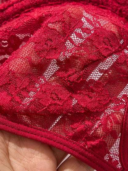 Underklädesset dam med spets och bygel-bh – NG25116, XS–XXL