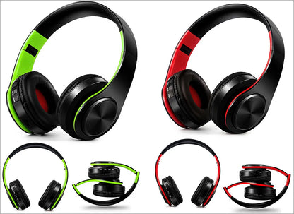 CATASSU Bluetooth 5.3 Headset Over-Ear – MP3 FM-radio 20h 400mAh Minnesskum Hopfällbar CE/FCC/RoHS Smartphone TV PC Surfplatta
