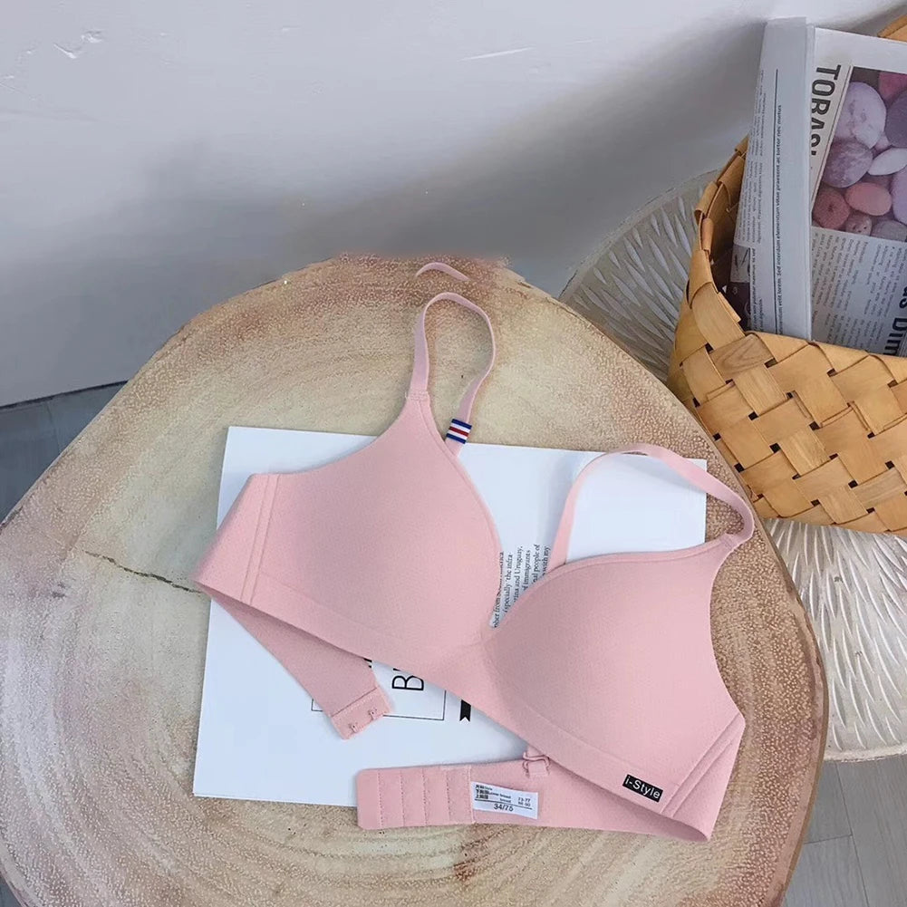 Girl's Small Chest Comfortable Breathable Bra Without Steel Ring Bra Beautiful Back Sports Lingerie High Quality