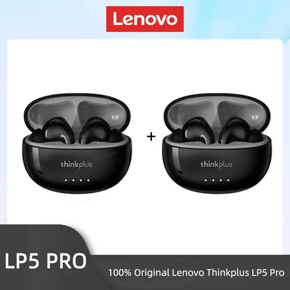 Lenovo LP5 PRO Wireless Bluetooth 5.4 Earphones TWS HiFi Sound Gaming Earbuds Sport Headset Long Standby Touch Contol with Mic
