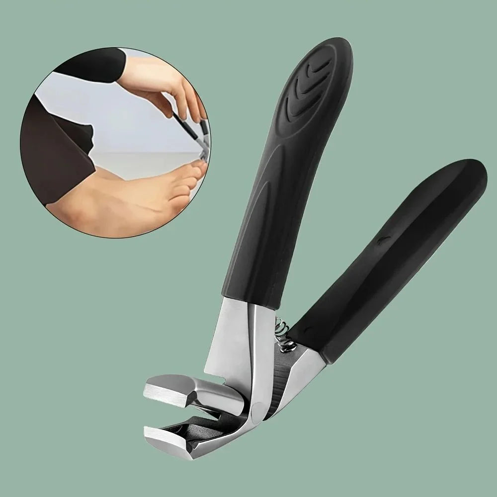 1/9pcs Professional Heavy Duty Nail Care Tool Set - Wide Jaw Nail Clippers with Convex for Thick Ingrown Toenails & Fingernails