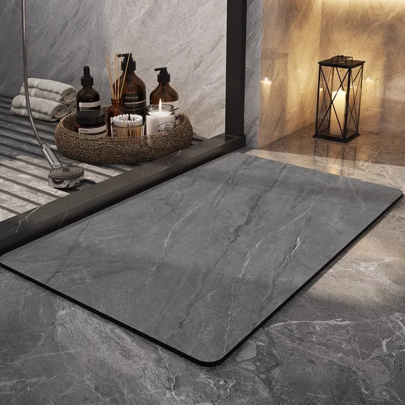 Bathroom Carpet Home Decoration Bath Absorbent Marbling Floor Mat Toilet Rug Doormat Non-slip Foot Mats Alfombra De Baño 양탄자