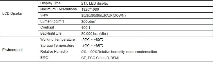 Design All In One Desktop Computer PC AIO Touch PC Core I3 I5 I7 Processor Gamer Computer Desktop All-In-One PC UPS Battery PC