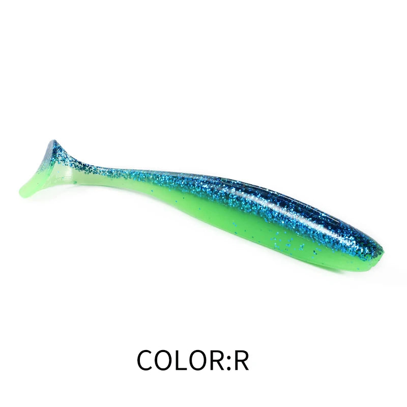 2020 NEW Supercontinent Soft Lures   Baits Fishing Lure Leurre Shad Double Color Silicone Bait T Tail