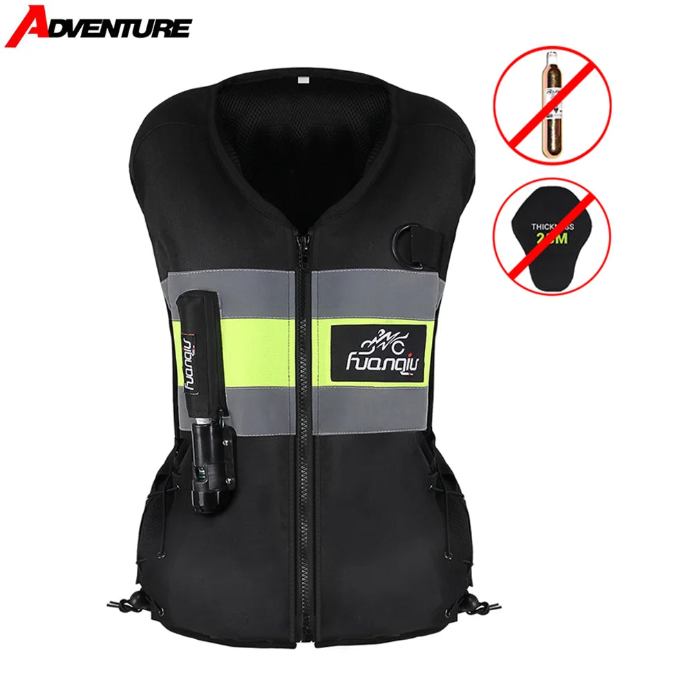 Motorcycle Airbag Vest Motorcycle Jacket Safty Life Jacket Moto Air Bag Vest Motocross Riding CE Airbag Reflective Safety Vest