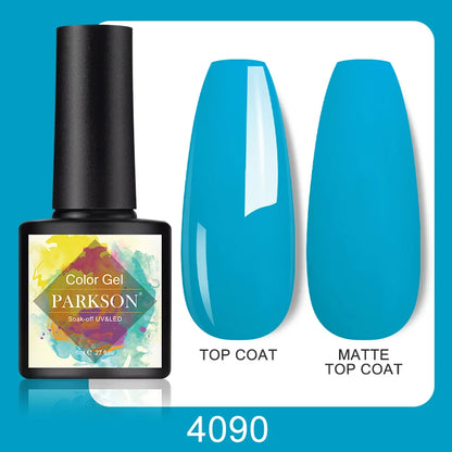 Parkson No Wipe Top Base Coat Nail Gel polish Design Enhancer Varnish Semi Permanent Soak Off UV LED Nail Art Tool