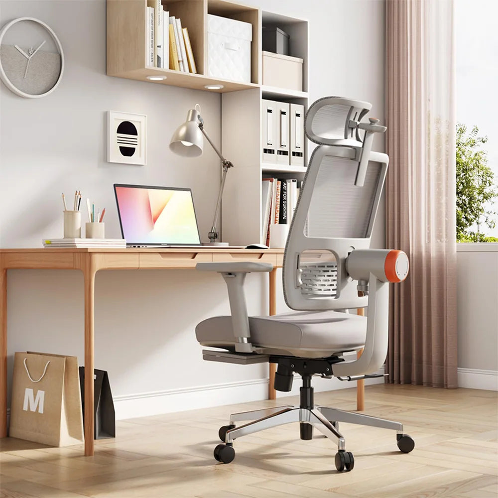 Newtral MagicH-GPro Home Office Ergonomic Chair With Workstation LAPD, with Footrest, 5D Headrest, 4D Armrest