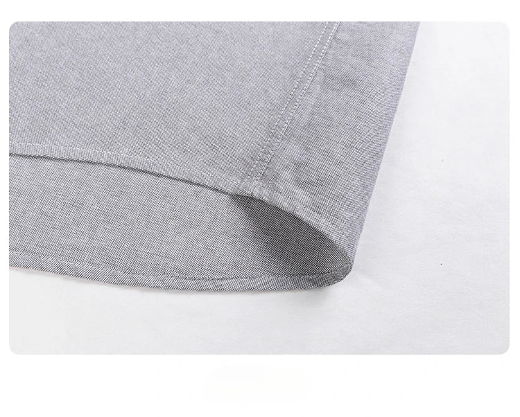 New in shirt 100%cotton oxford long sleeve shirts for man slim fit casual shirt office fashion korean embroidery polo clothes