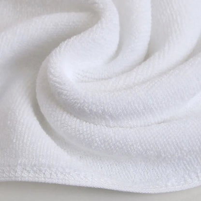 Cotton White Towel Super Absorbent Children Adult Towel Soft and Comfortable Hotel Beauty Salon Towel Multi-functional Towel