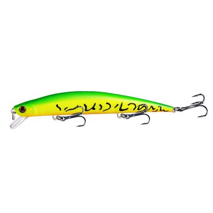 1pcs Fishing Lures 12.5cm/12g Minnow Lure Rattling High Quality Hard Bait Crankbait Wobbler Fishing Tackle Leurre Peche For Pike