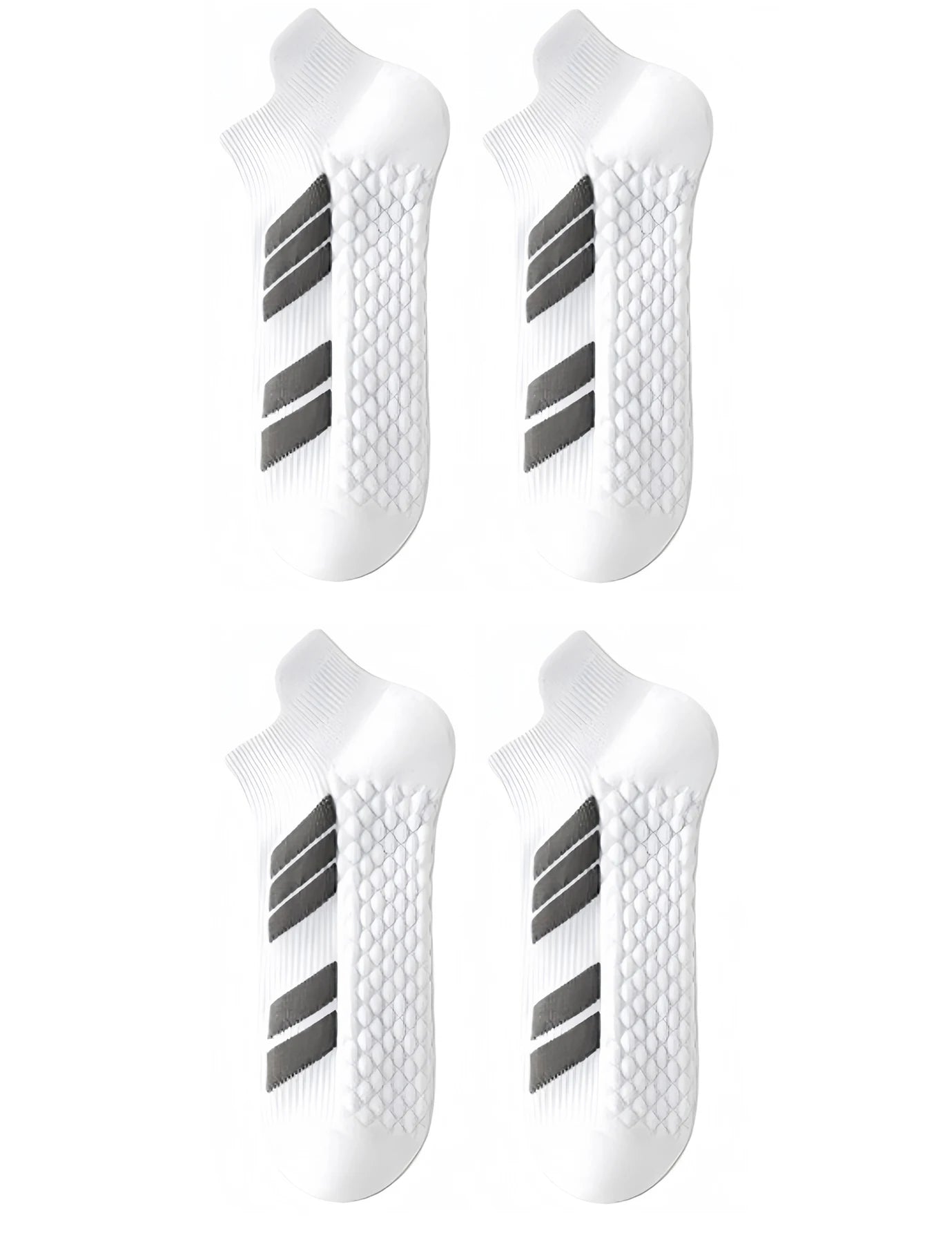 10Pairs Black Low Cut Sports Socks Unisex Breathable Sweat Absorbing Running Basketball Leisure Towel Bottom Socks for Men And W
