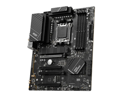 AMD B650 MSI PRO B650-P WIFI Motherboard AM5 CPU Support Ryzen 7 9800X3D 7 7800X3D 9 7950X 7 7700X 5 7600X Ram DDR5 M.2 ATX PC