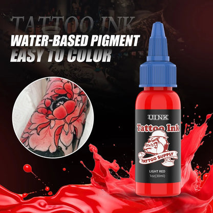 DQFART UINK 30ml 12Pcs/Set Safe Tattoo Ink High-quality Long-lasting Professional Artists Body Art Creative Designs Beginner