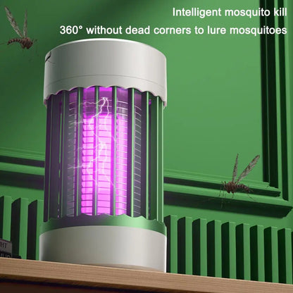 Electric Shock Mosquito Killer Lamp UV Light USB Anti Mosquito Trap For Bedroom Outdoor Camping Use Kills Moths Wasps Gnats