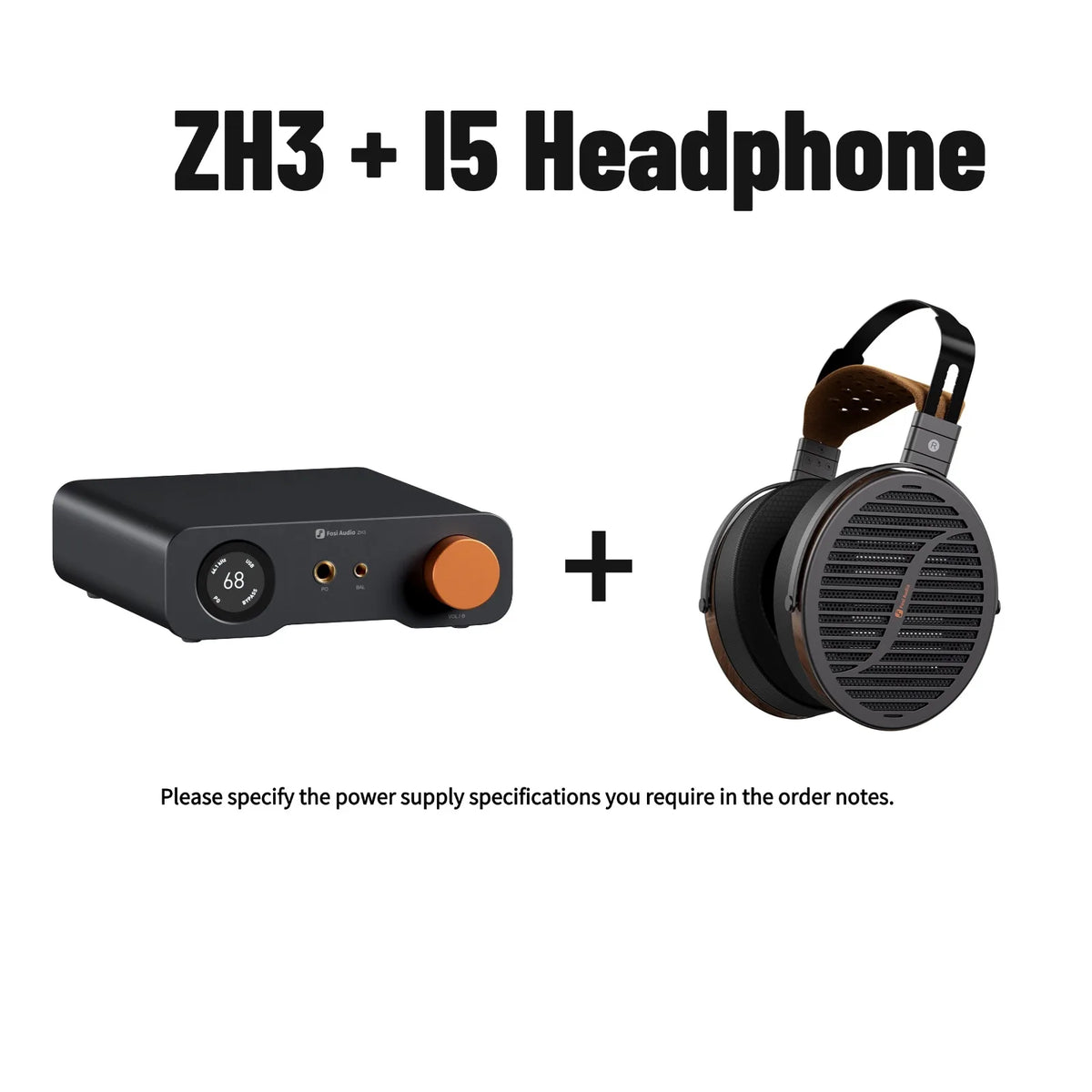 Fosi Audio i5 öppna over-ear-hörlurar med 97 mm planmagnetiska element
