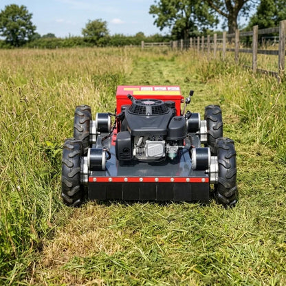 Kraftfull radiostyrd gräsklippare robotgräsklippare för trädgård och sluttning