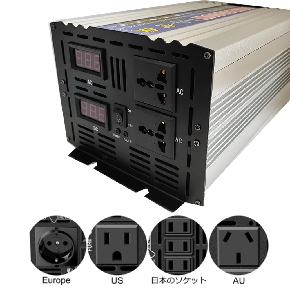 SMARAAD Horisontell Vindturbin 3kW/8kW – Låg Startvindhastighet Hybrid Sol+Vind Off-Grid Batterisystem 12–96V EU-lager Polen CE