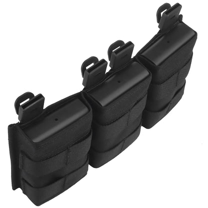 Taktisk FAST 5.56 Trippel Magasinväska Medium för Molle-system