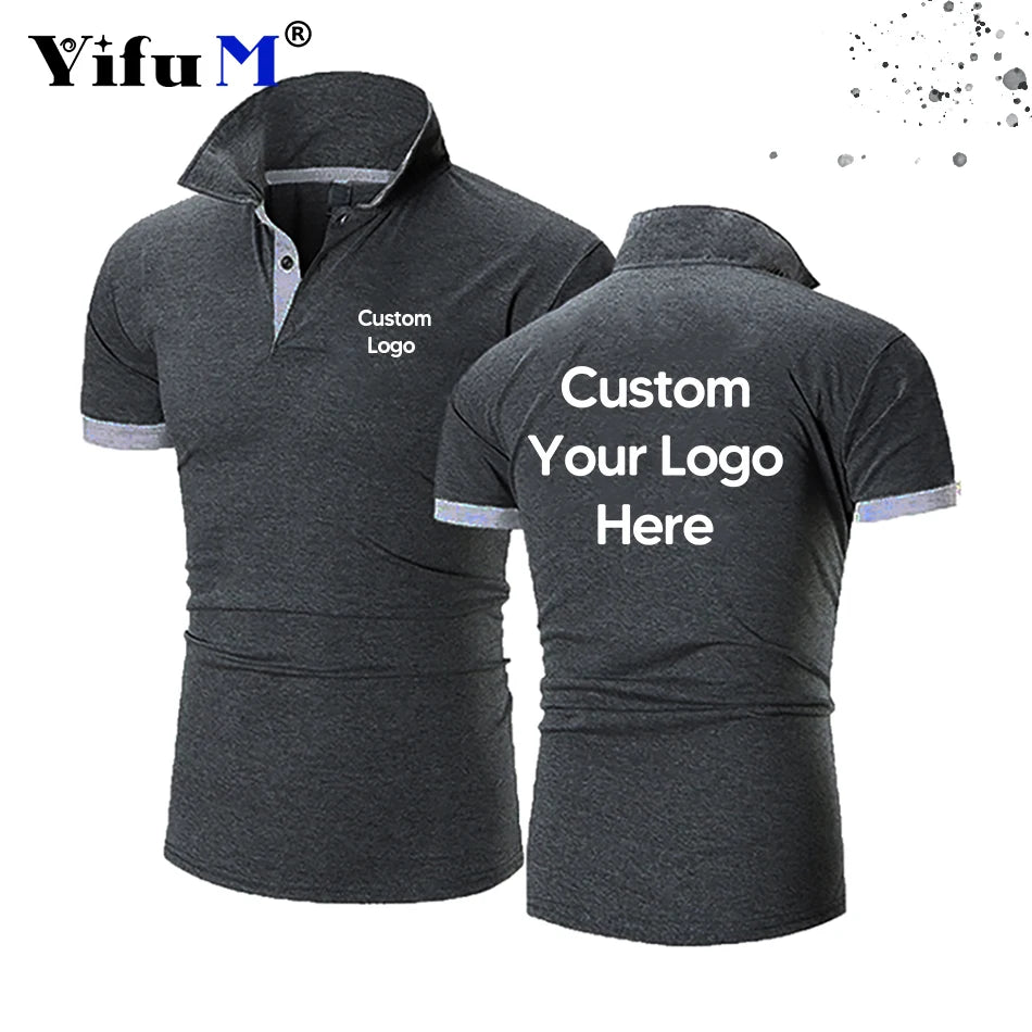 Kortärmad polo med eget tryck & logotyp – reklamkläder & profilprodukter, herr & dam, S–7XL