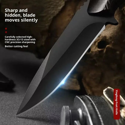 Durable High Hardness Fixed Blade Knife with Protective Sheath Outdoor Camping Fishing Cutting Utility Tool