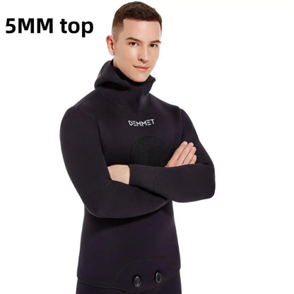 5mm Neopren Våtdräkt Herr – Överdel eller Byxor, Dykning & Undervattenfiske, S– 3XL