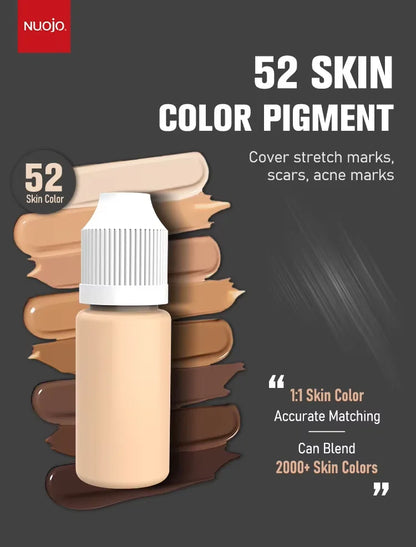 10ML Skin Camouflage Micro Pigment Permanent Makeup Ink Stretch Mark Camouflage Pigments Skin Tone Scar Camouflage Tattoo Ink