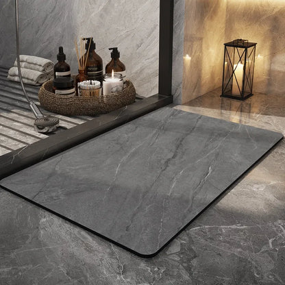 Bathroom Carpet Home Decoration Bath Absorbent Marbling Floor Mat Toilet Rug Doormat Non-slip Foot Mats Alfombra De Baño 양탄자
