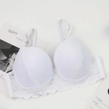 Push-up BH C-E Kupa Andningsbar Underkläder Plus Size Langerie