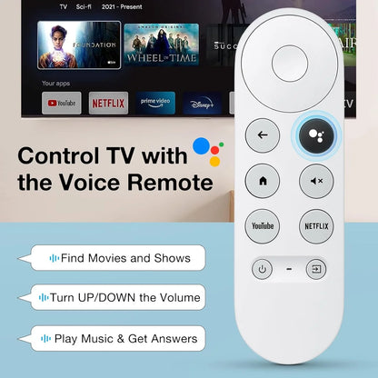 PHONEPACE G9N9N ersättningsfjärrkontroll för Chromecast med Google TV