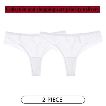 CINOON 2-pack Spetsstring – Låg midja