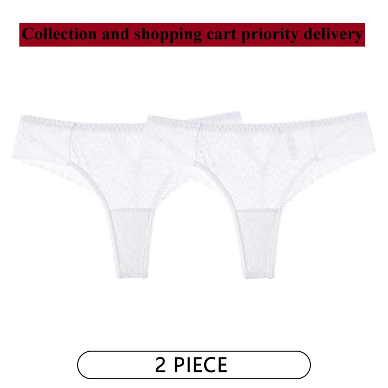 CINOON 2-pack Spetsstring – Låg midja