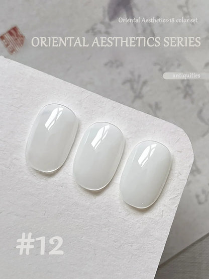 1-30pcs PSK Nude Pink Color Nail Art Ice Transparent Bare Color Nail Enamel 2026 New Net Red Popular White Gel Nail Polish